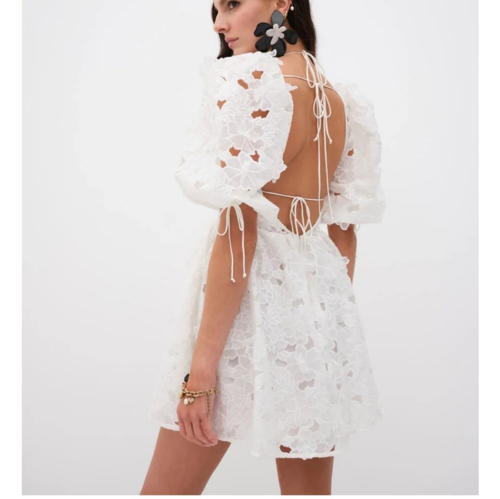 For Love And Lemons Leighton Floral Mini Dress